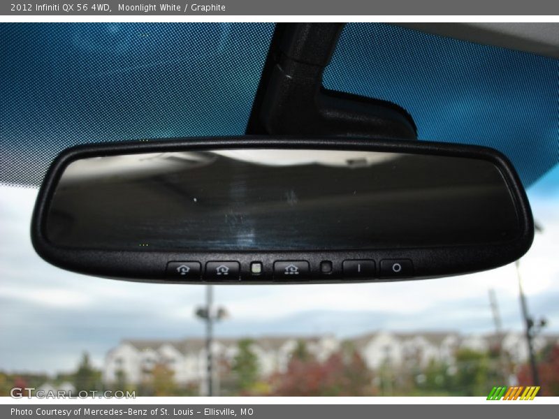 Moonlight White / Graphite 2012 Infiniti QX 56 4WD