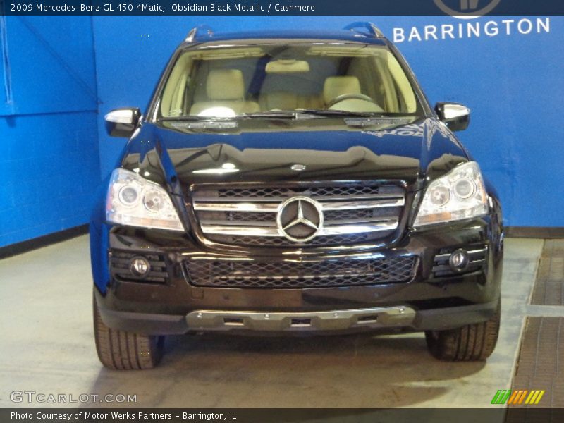 Obsidian Black Metallic / Cashmere 2009 Mercedes-Benz GL 450 4Matic