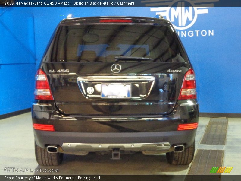 Obsidian Black Metallic / Cashmere 2009 Mercedes-Benz GL 450 4Matic