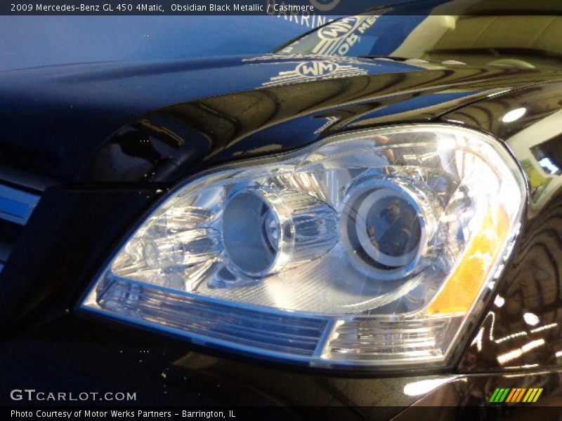Obsidian Black Metallic / Cashmere 2009 Mercedes-Benz GL 450 4Matic