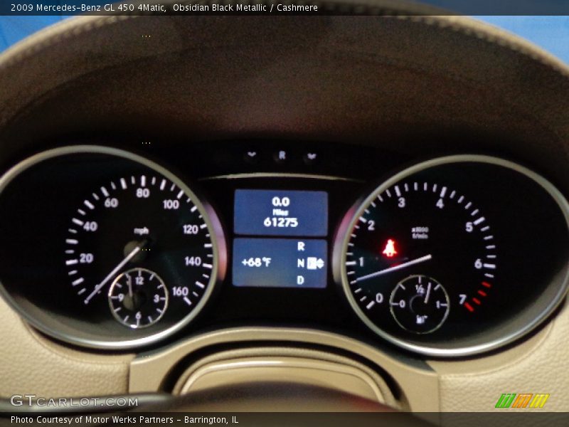 Obsidian Black Metallic / Cashmere 2009 Mercedes-Benz GL 450 4Matic