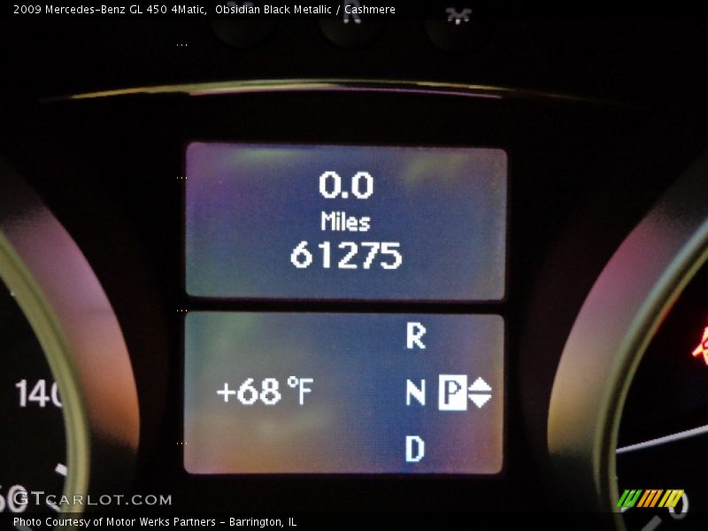 Obsidian Black Metallic / Cashmere 2009 Mercedes-Benz GL 450 4Matic