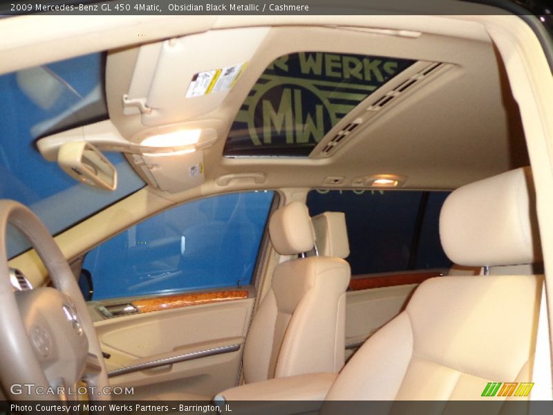 Obsidian Black Metallic / Cashmere 2009 Mercedes-Benz GL 450 4Matic