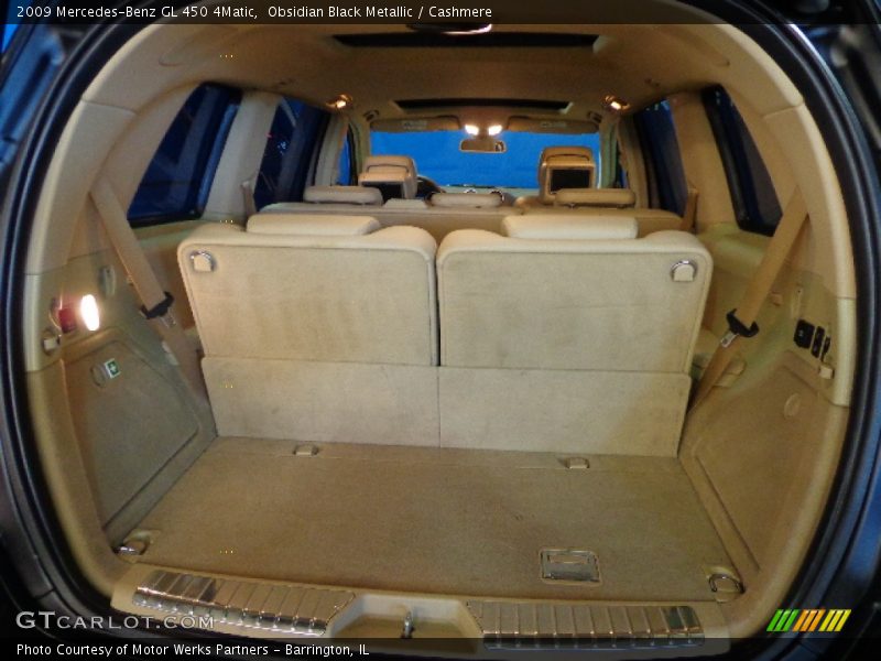 Obsidian Black Metallic / Cashmere 2009 Mercedes-Benz GL 450 4Matic