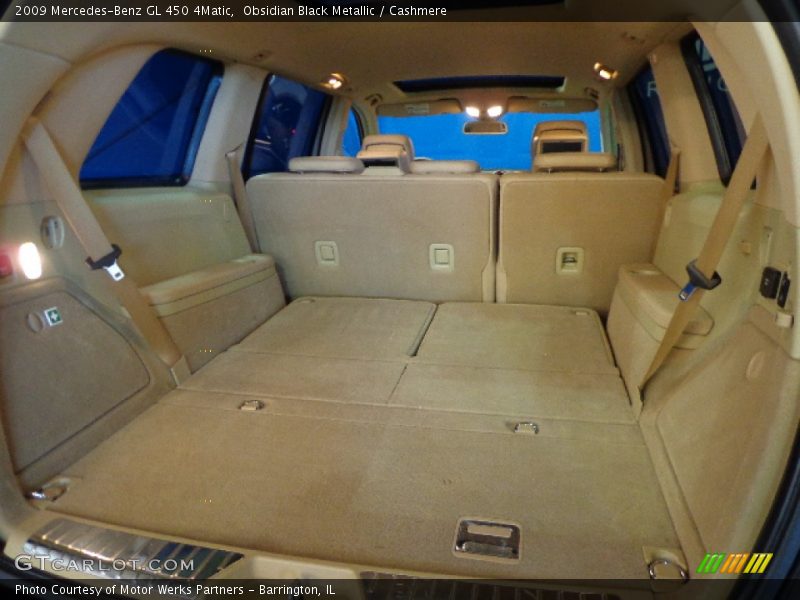 Obsidian Black Metallic / Cashmere 2009 Mercedes-Benz GL 450 4Matic
