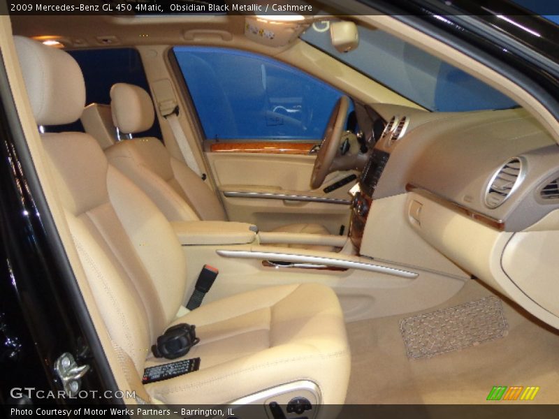Obsidian Black Metallic / Cashmere 2009 Mercedes-Benz GL 450 4Matic
