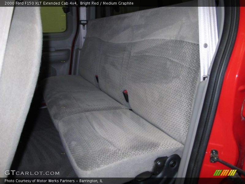 Bright Red / Medium Graphite 2000 Ford F150 XLT Extended Cab 4x4