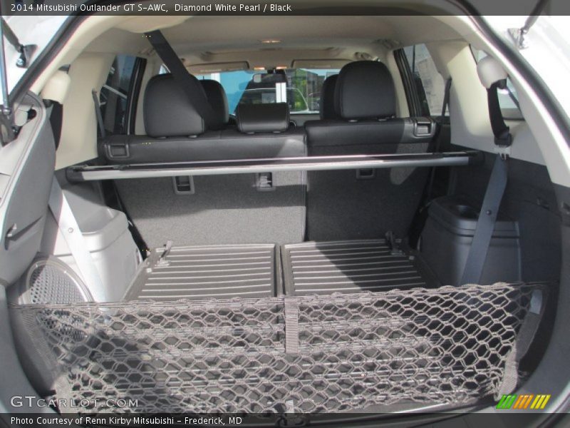 Diamond White Pearl / Black 2014 Mitsubishi Outlander GT S-AWC