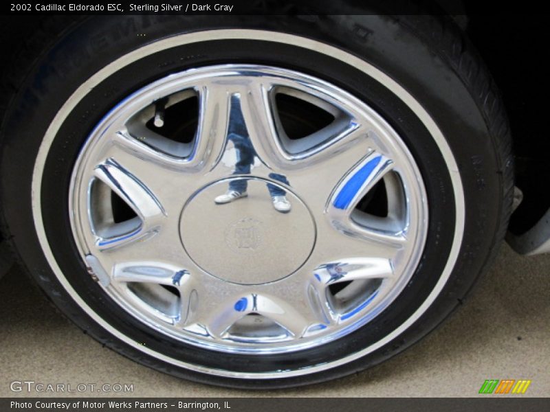Sterling Silver / Dark Gray 2002 Cadillac Eldorado ESC