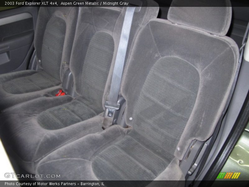 Aspen Green Metallic / Midnight Gray 2003 Ford Explorer XLT 4x4