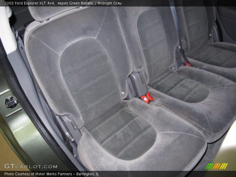 Aspen Green Metallic / Midnight Gray 2003 Ford Explorer XLT 4x4