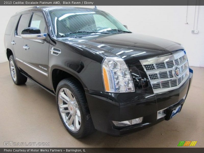 Black Raven / Ebony 2013 Cadillac Escalade Platinum AWD