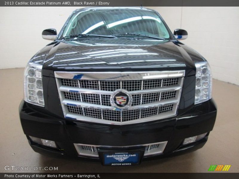 Black Raven / Ebony 2013 Cadillac Escalade Platinum AWD