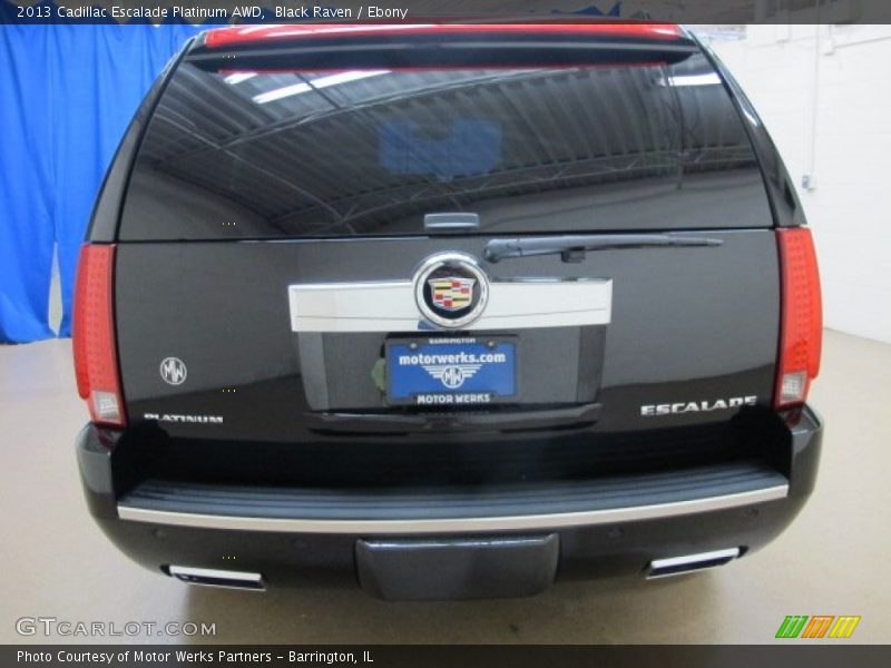 Black Raven / Ebony 2013 Cadillac Escalade Platinum AWD