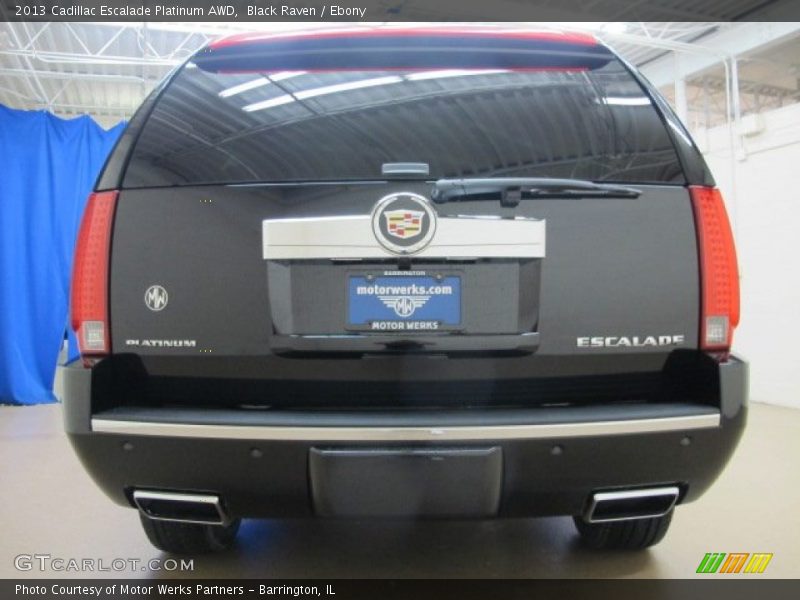 Black Raven / Ebony 2013 Cadillac Escalade Platinum AWD