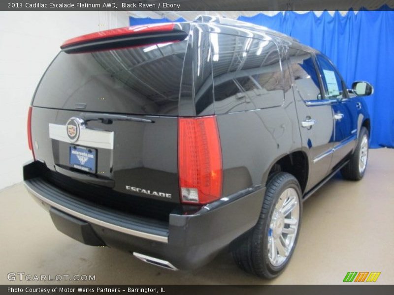 Black Raven / Ebony 2013 Cadillac Escalade Platinum AWD