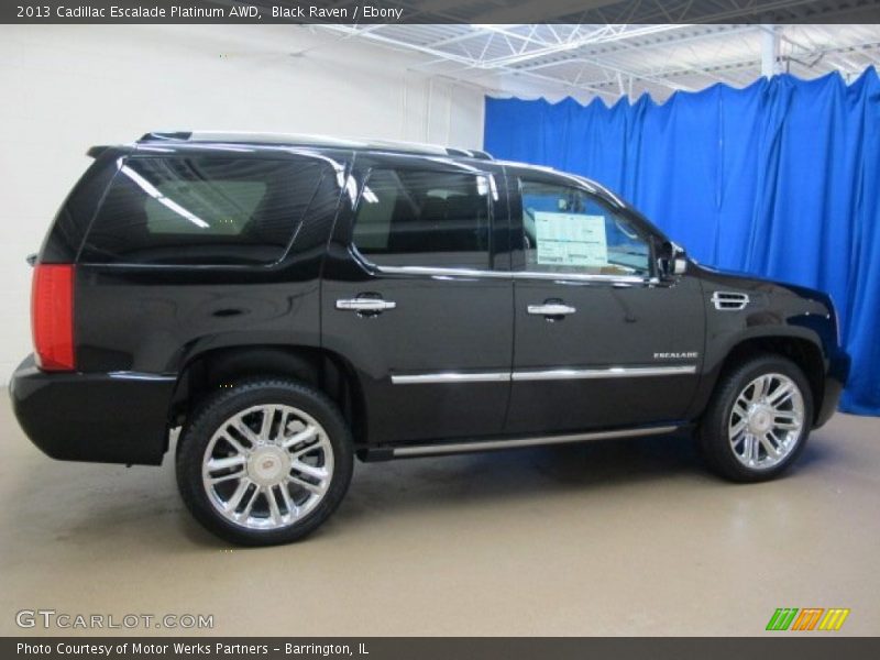 Black Raven / Ebony 2013 Cadillac Escalade Platinum AWD