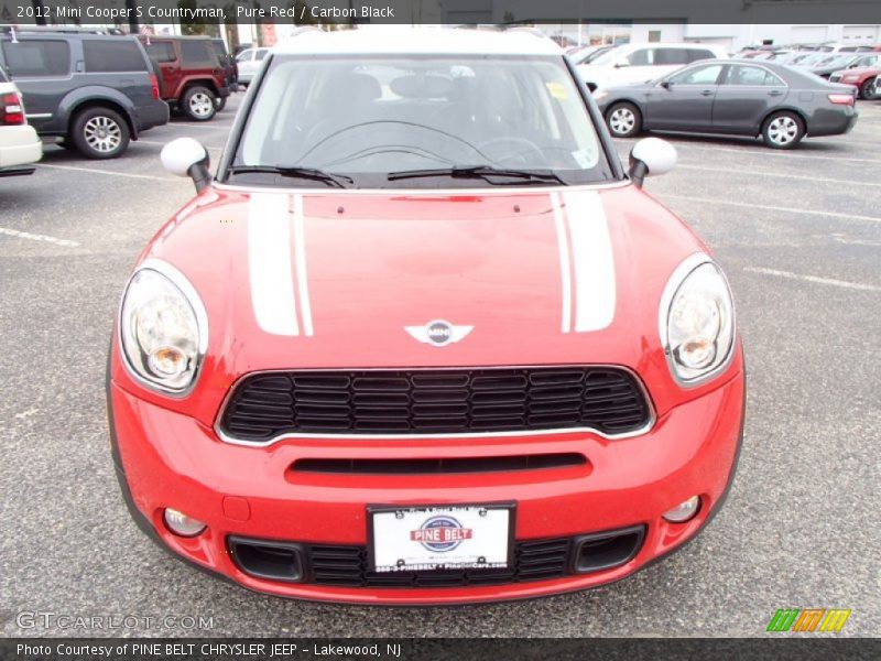 Pure Red / Carbon Black 2012 Mini Cooper S Countryman