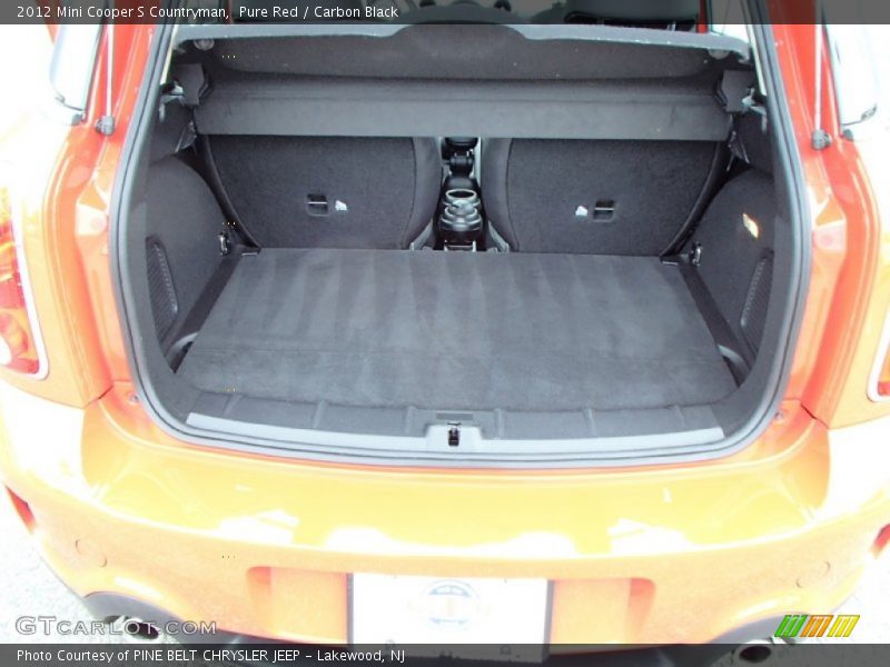 Pure Red / Carbon Black 2012 Mini Cooper S Countryman