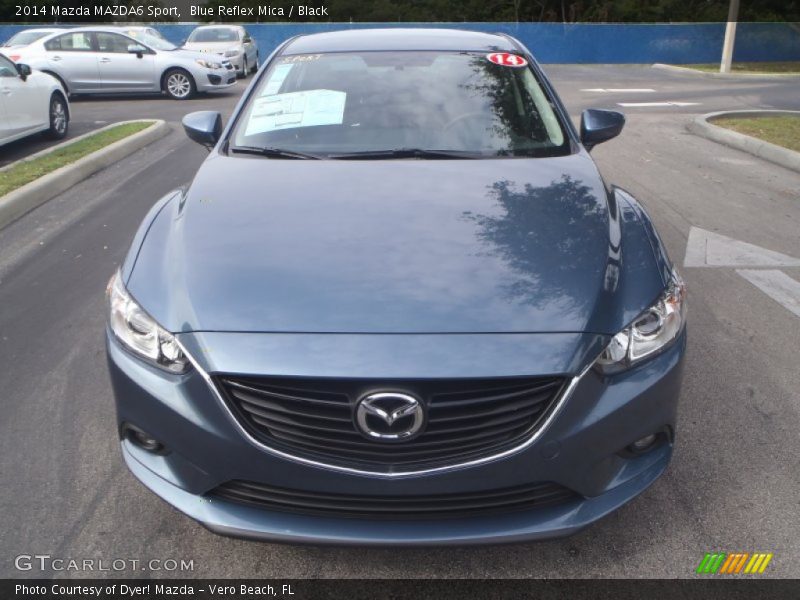 Blue Reflex Mica / Black 2014 Mazda MAZDA6 Sport