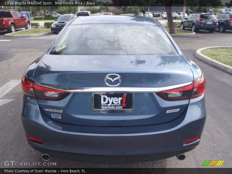Blue Reflex Mica / Black 2014 Mazda MAZDA6 Sport