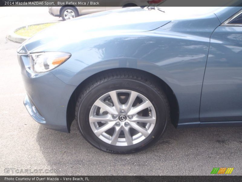 Blue Reflex Mica / Black 2014 Mazda MAZDA6 Sport
