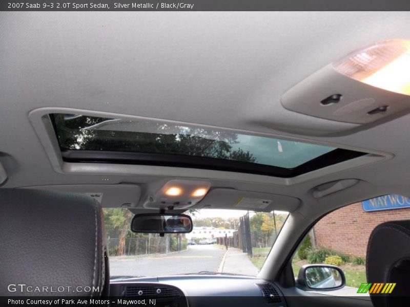 Silver Metallic / Black/Gray 2007 Saab 9-3 2.0T Sport Sedan