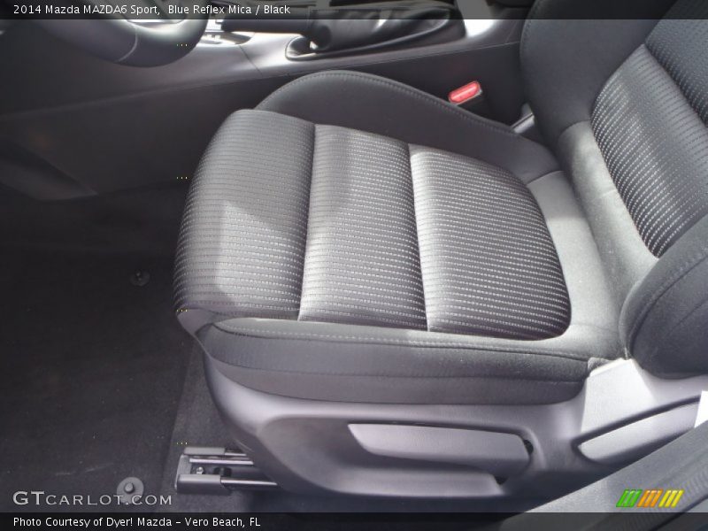 Blue Reflex Mica / Black 2014 Mazda MAZDA6 Sport