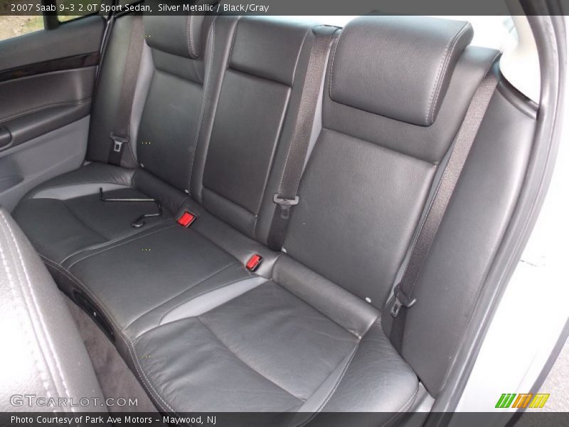 Silver Metallic / Black/Gray 2007 Saab 9-3 2.0T Sport Sedan