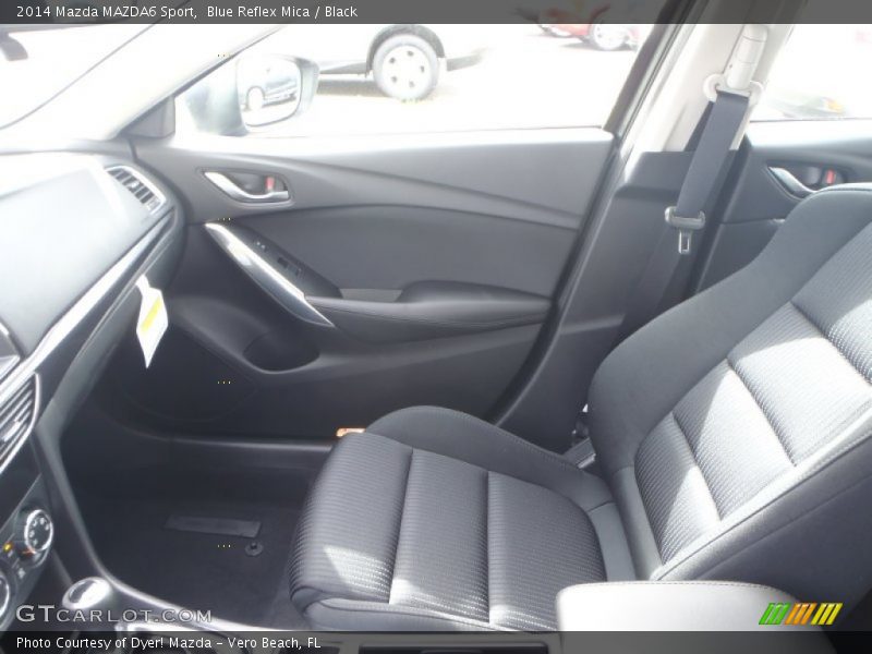 Blue Reflex Mica / Black 2014 Mazda MAZDA6 Sport