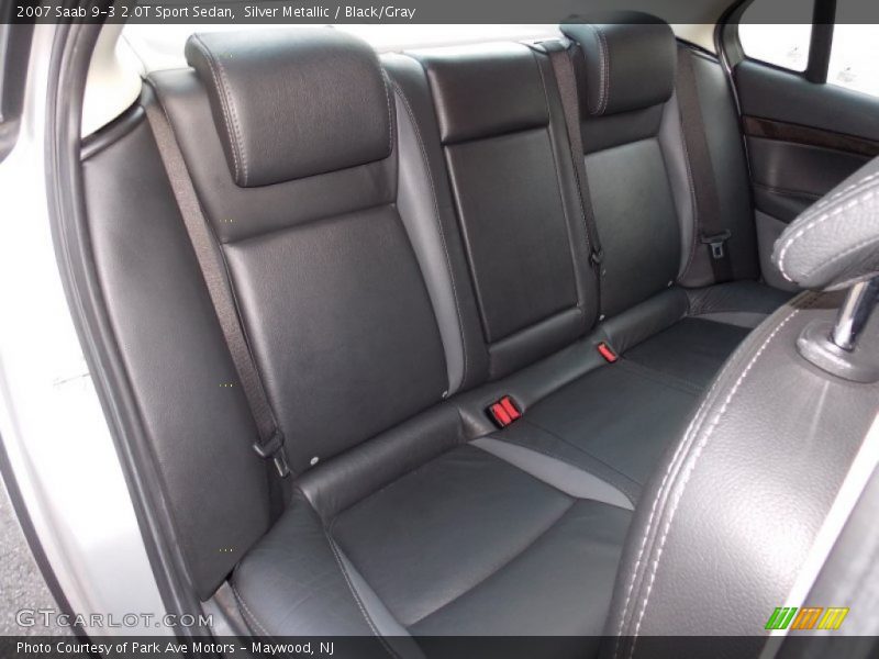 Silver Metallic / Black/Gray 2007 Saab 9-3 2.0T Sport Sedan