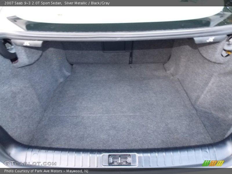 Silver Metallic / Black/Gray 2007 Saab 9-3 2.0T Sport Sedan