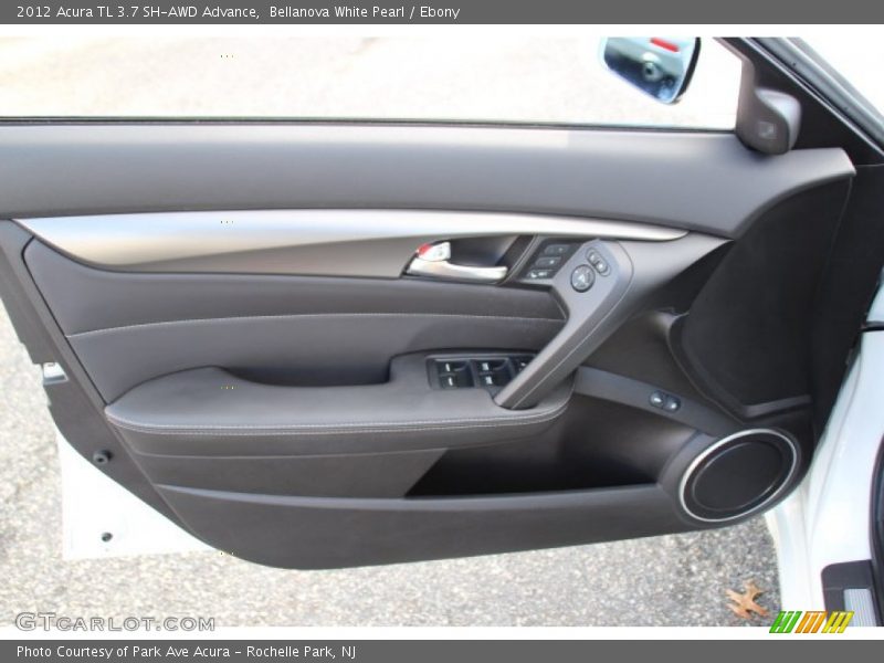 Bellanova White Pearl / Ebony 2012 Acura TL 3.7 SH-AWD Advance
