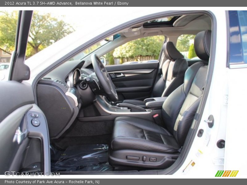 Bellanova White Pearl / Ebony 2012 Acura TL 3.7 SH-AWD Advance