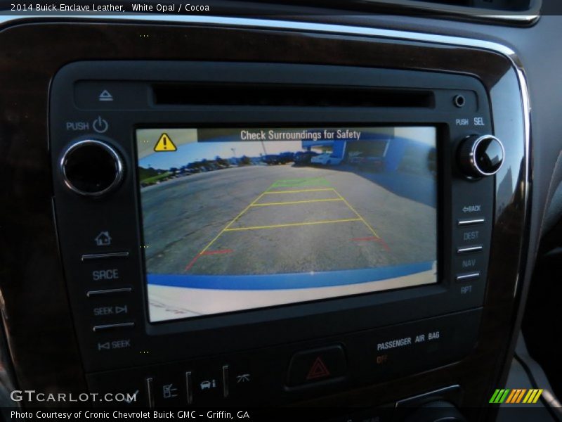 White Opal / Cocoa 2014 Buick Enclave Leather