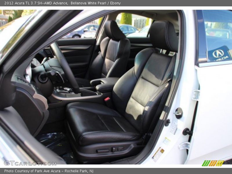 Bellanova White Pearl / Ebony 2012 Acura TL 3.7 SH-AWD Advance