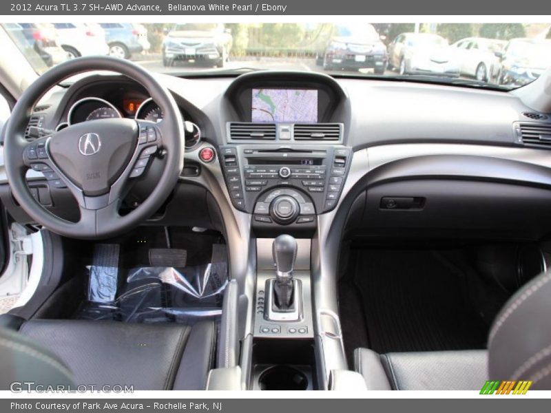 Bellanova White Pearl / Ebony 2012 Acura TL 3.7 SH-AWD Advance