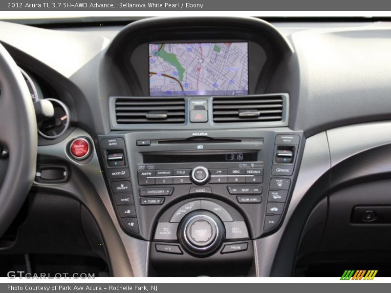 Bellanova White Pearl / Ebony 2012 Acura TL 3.7 SH-AWD Advance