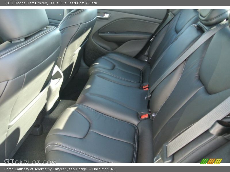 True Blue Pearl Coat / Black 2013 Dodge Dart Limited