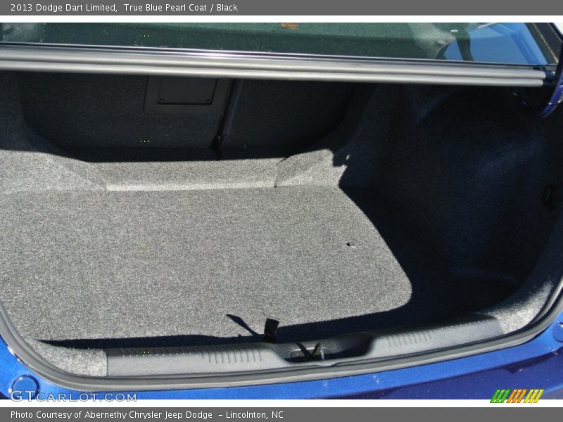 True Blue Pearl Coat / Black 2013 Dodge Dart Limited