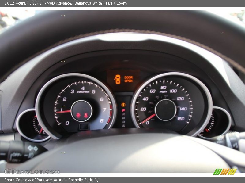 Bellanova White Pearl / Ebony 2012 Acura TL 3.7 SH-AWD Advance