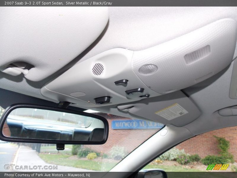 Silver Metallic / Black/Gray 2007 Saab 9-3 2.0T Sport Sedan