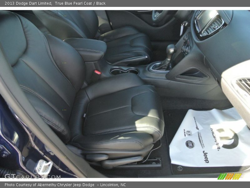 True Blue Pearl Coat / Black 2013 Dodge Dart Limited