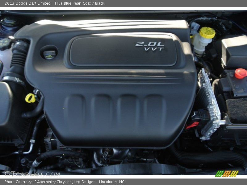 True Blue Pearl Coat / Black 2013 Dodge Dart Limited