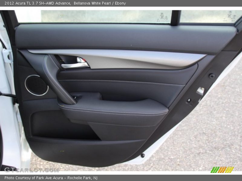 Bellanova White Pearl / Ebony 2012 Acura TL 3.7 SH-AWD Advance
