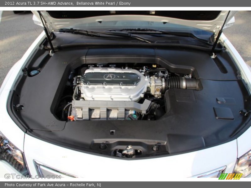 Bellanova White Pearl / Ebony 2012 Acura TL 3.7 SH-AWD Advance