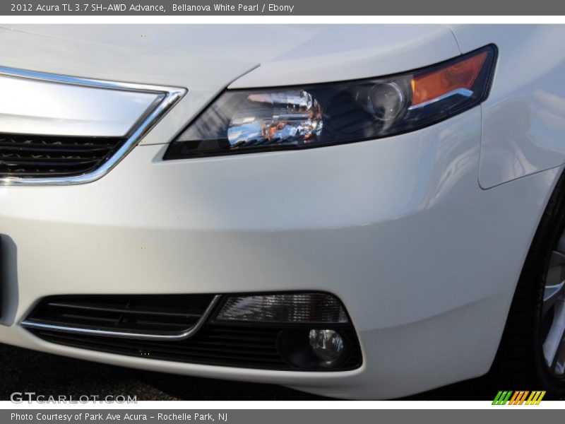 Bellanova White Pearl / Ebony 2012 Acura TL 3.7 SH-AWD Advance