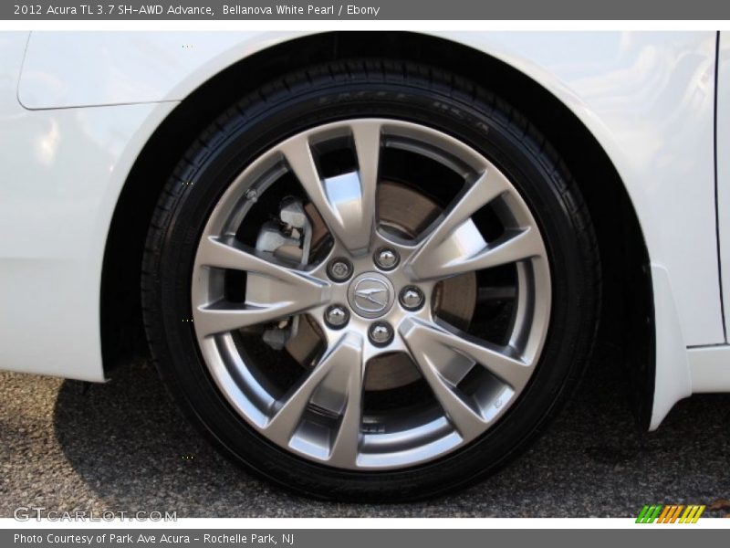 Bellanova White Pearl / Ebony 2012 Acura TL 3.7 SH-AWD Advance