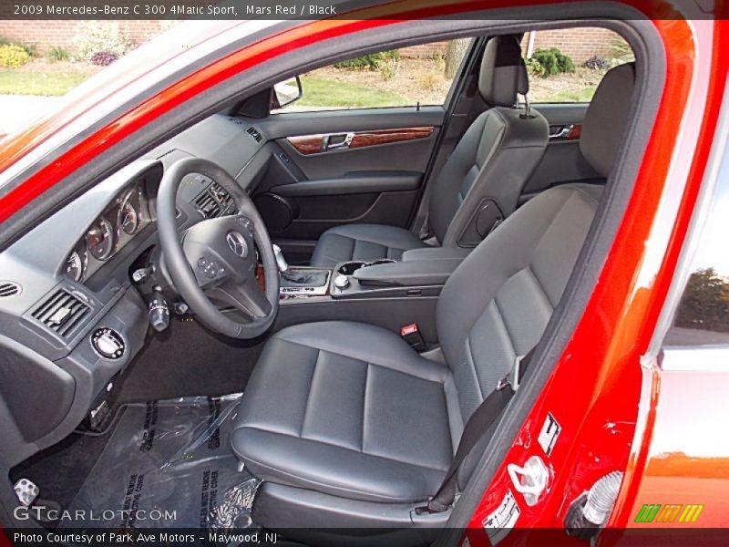  2009 C 300 4Matic Sport Black Interior