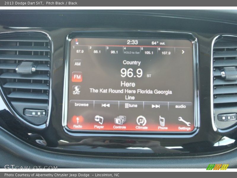 Pitch Black / Black 2013 Dodge Dart SXT